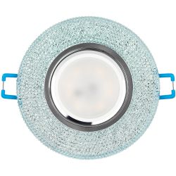 DK LD1 BL Светильник ЭРА декор cо светодиодной подсветкой, голубой | Встраиваемые LED светильники