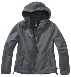 Brandit WOMEN FRONTZIP WINDBREAKER anthracite