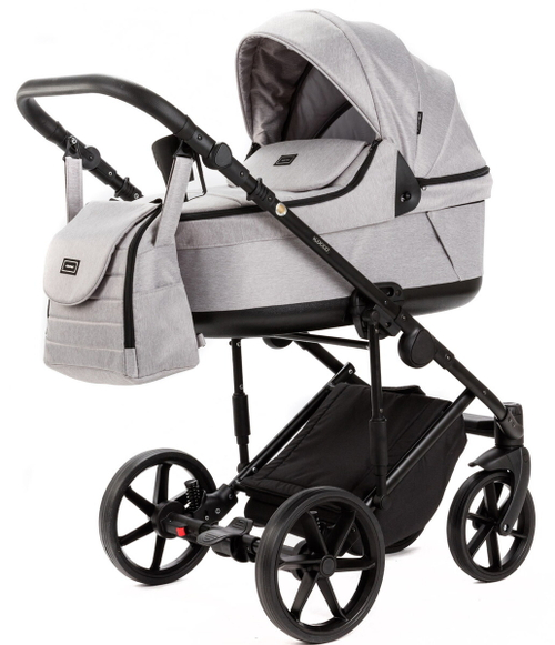 Детская коляска Adamex Locco Light 2 в 1 LL-TK01 TIP (СВЕТЛО-СЕРЫЙ)