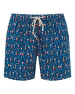 Шорты MC Saint Barth Double Spritz синий