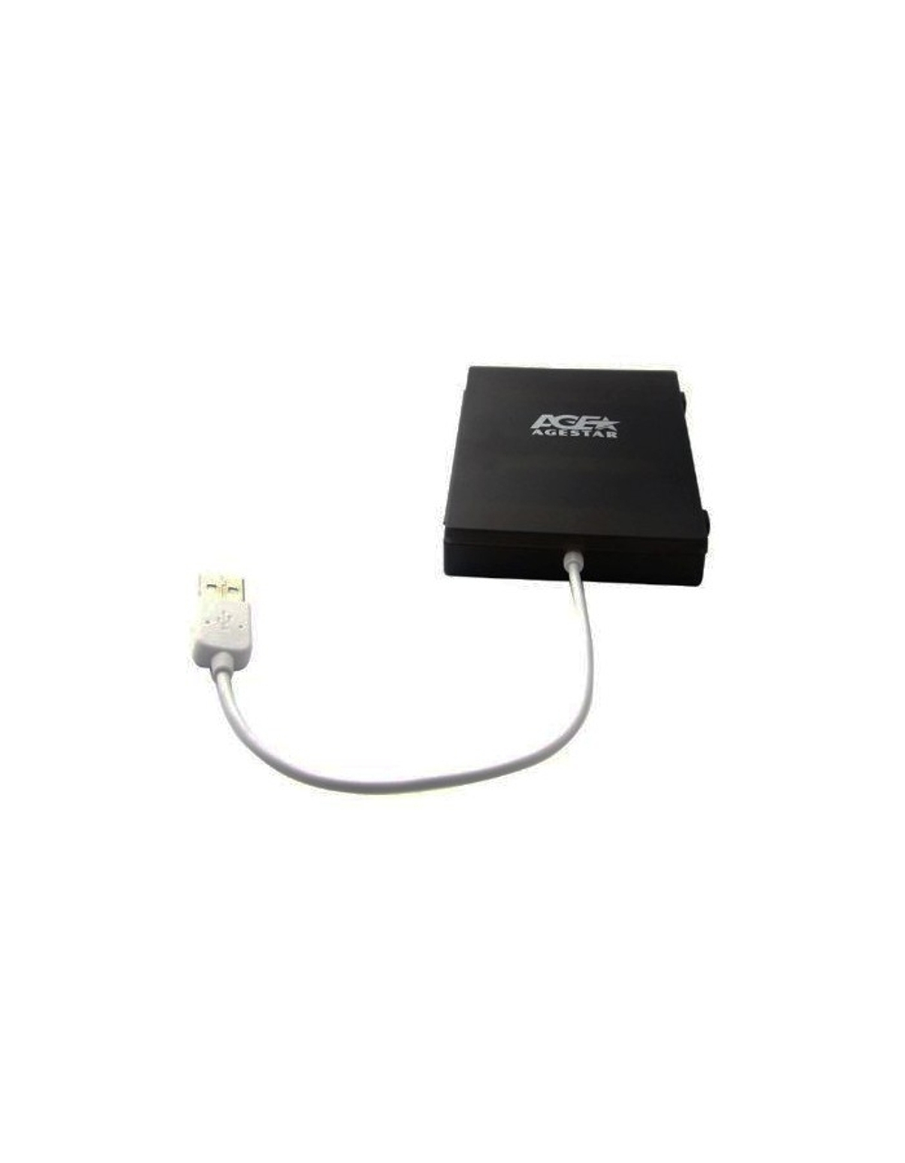 AgeStar SUBCP1 (BLACK) Корпус Black / Пластик / USB 2.0 / SATA Внешний бокс HDD/SSD 2.5