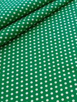 Ткань бязь плательная, рис. " Горох 6 мм", ширина 150 см, арт. 714