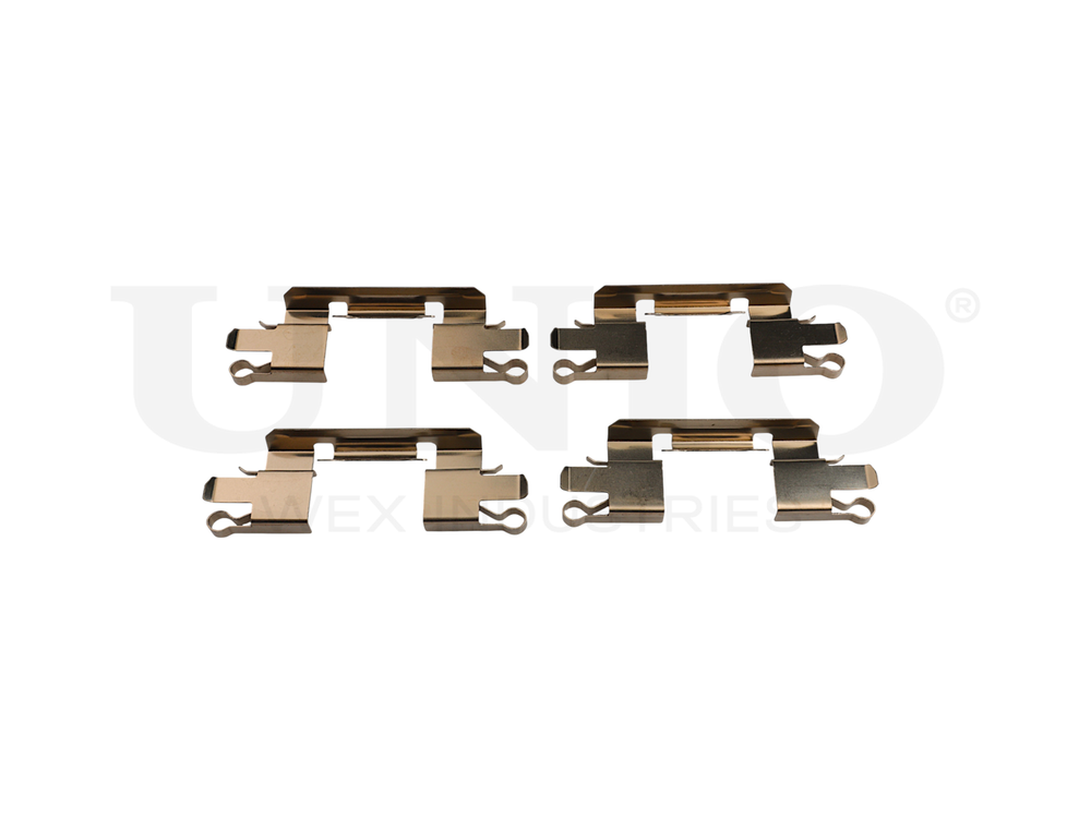 Комплект установочный передних тормозных колодок UNIO BRK-40015