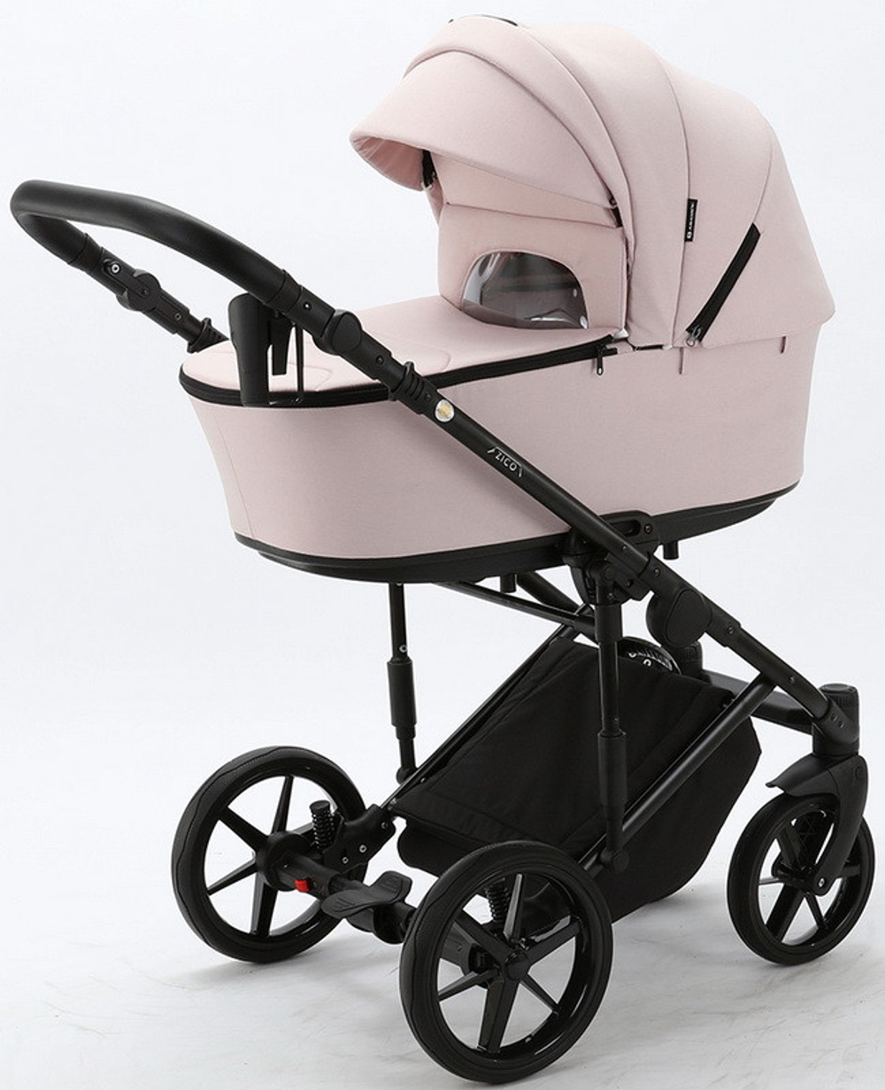 Детская коляска Adamex Zico 3 в 1 Z-TK23 РОЗОВ.ТК
