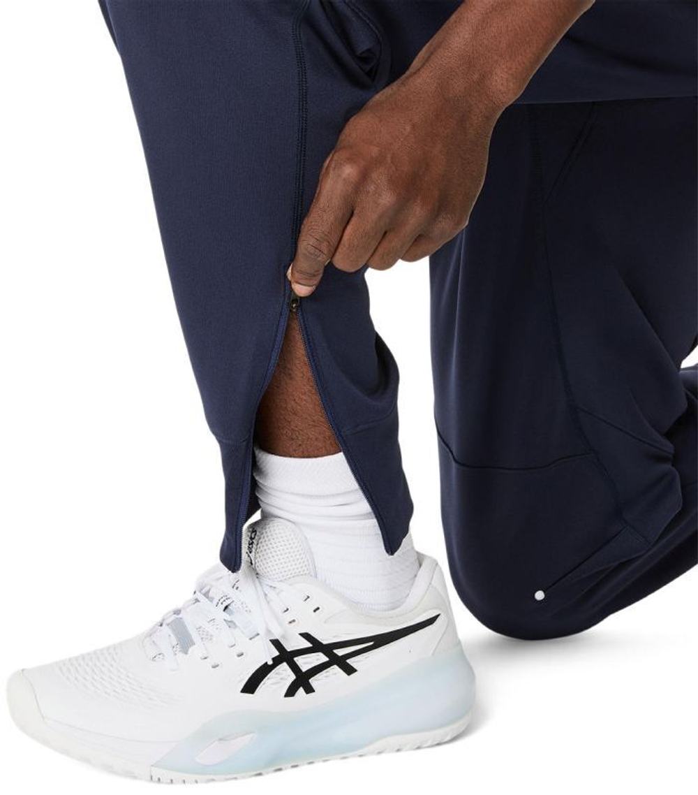 Мужские теннисные штаны Asics Court Warm-Up - небесный