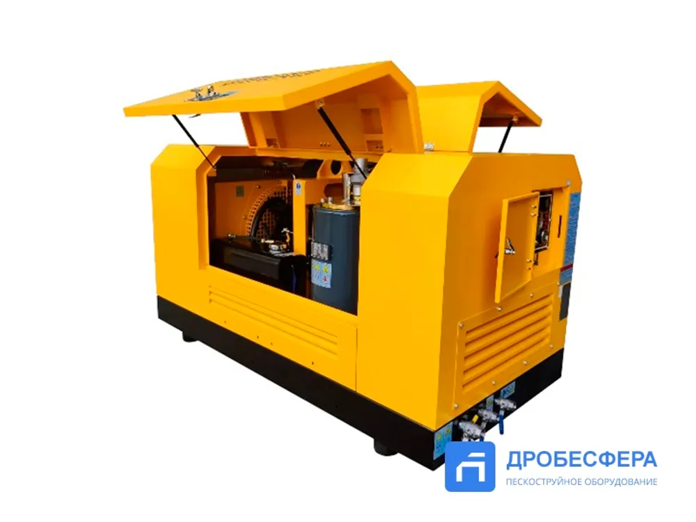 Дизельный винтовой компрессор Berg М-15-17