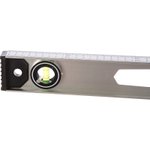 Уровень алюминиевый 1500 мм 3 глазка MATRIX Рельс