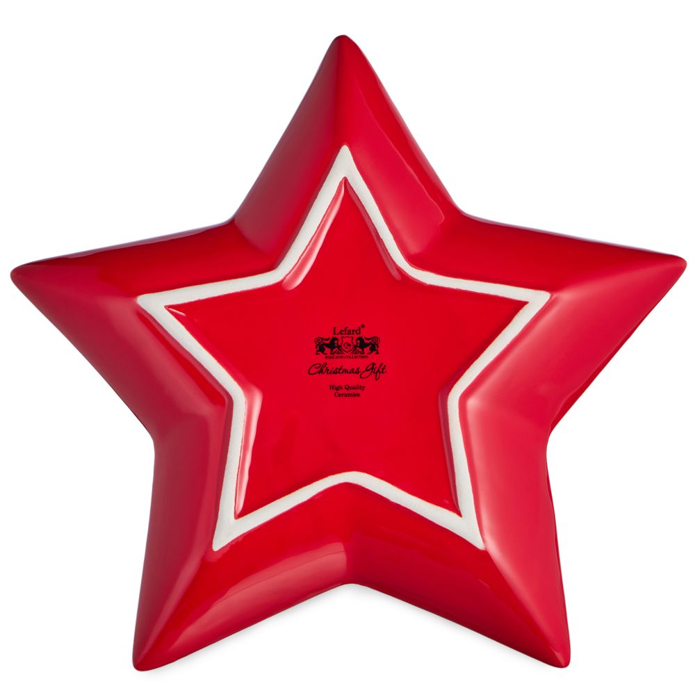 БЛЮДО СЕРВИРОВНОЧНОЕ КОЛЛЕКЦИЯ "CHRISTMAS GIFT" 25,5*24*7,5 СМ