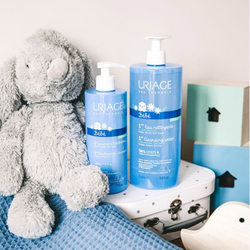 Uriage Bebe 1st Cleansing Water - очищающая вода для тела и лица /   1000  ml  / GTIN 3661434008726