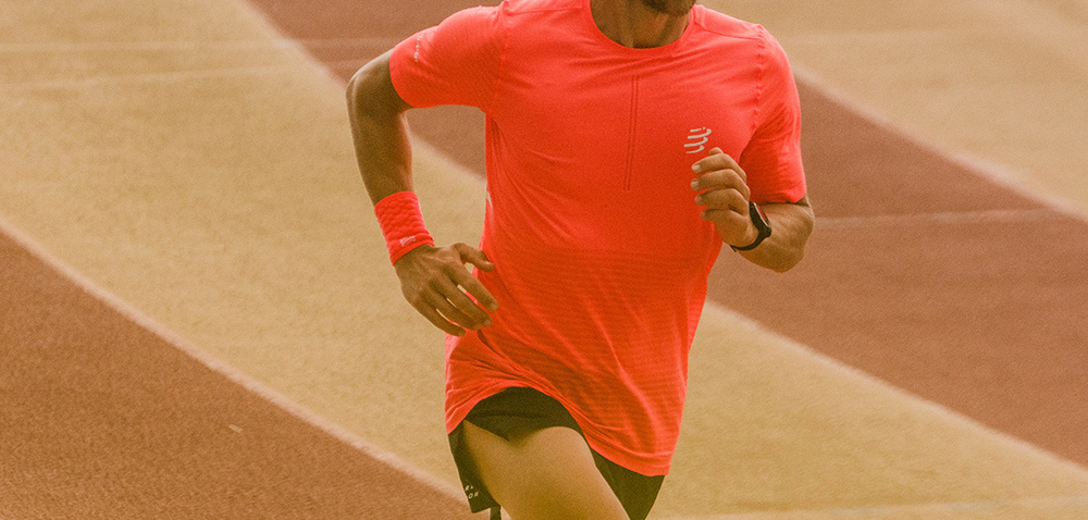 Напульсник 3D DOTS FLUO RED/WHITE