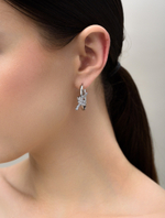 Серьги "Knot" Silver