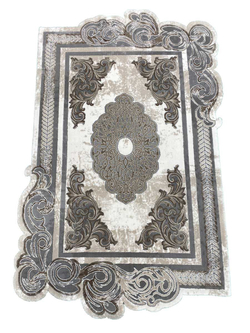 Ковер Safir 00856C Gray/Brown Прямоугольник (1.56 х 2.3)