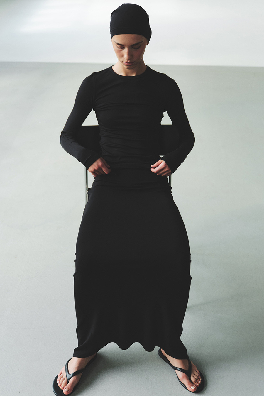 Юбка из модала GRACE Чёрный