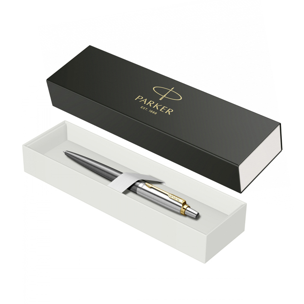 Шариковая ручка Parker Jotter XL Grey Core GT Mblue в подарочной коробке