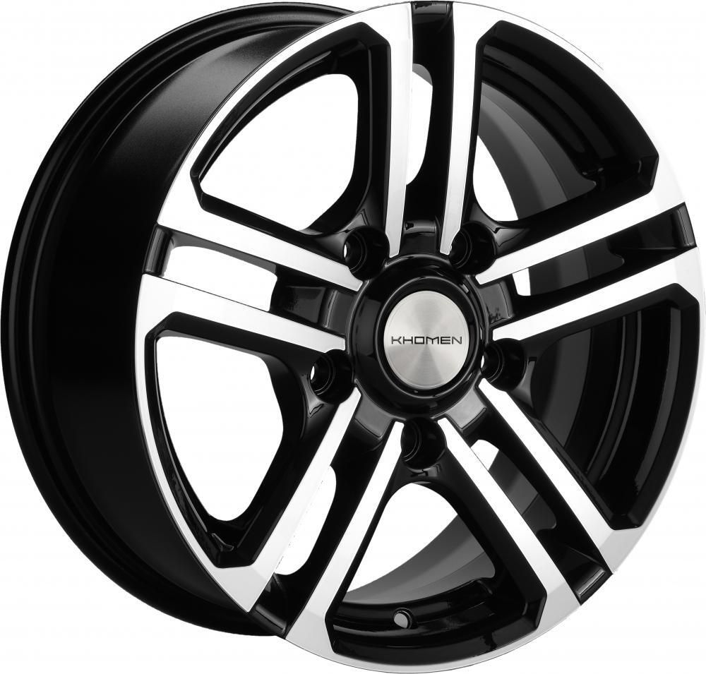 Khomen 1602 6.5x16 5x139.7 ET 40 Dia 98.5 (BFP)