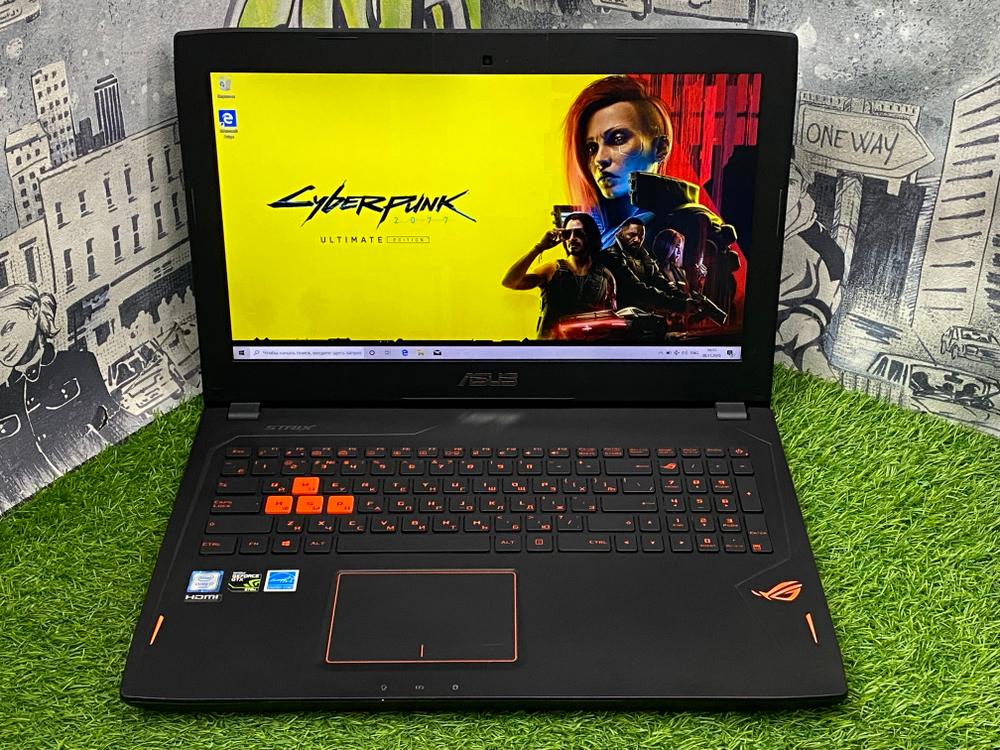 Игровой Asus 15' i7-6700HQ/GTX 970M 3GB/8GB/128GB/ ROG[GL502VT-FY010T]/Windows 10
