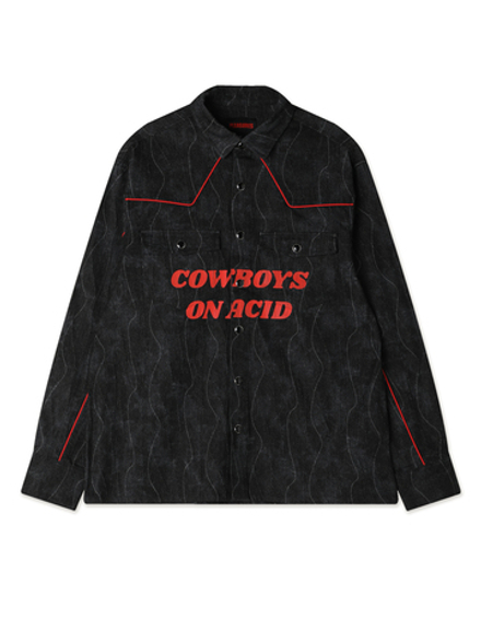 Мужская Рубашка Acid Cowboy Denim