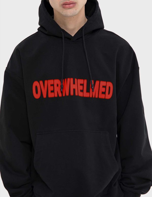 Худи OVERWHELMED SS22 Черный - фото 12