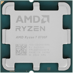 Процессор AMD Ryzen 7 8700F 4,1GHz (5,0GHz Turbo) Zen4 8/16, 6MB L2, 16MB L3, 65W, AM5 100-000001590