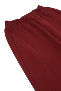 Штаны с рельефными швами Бордо