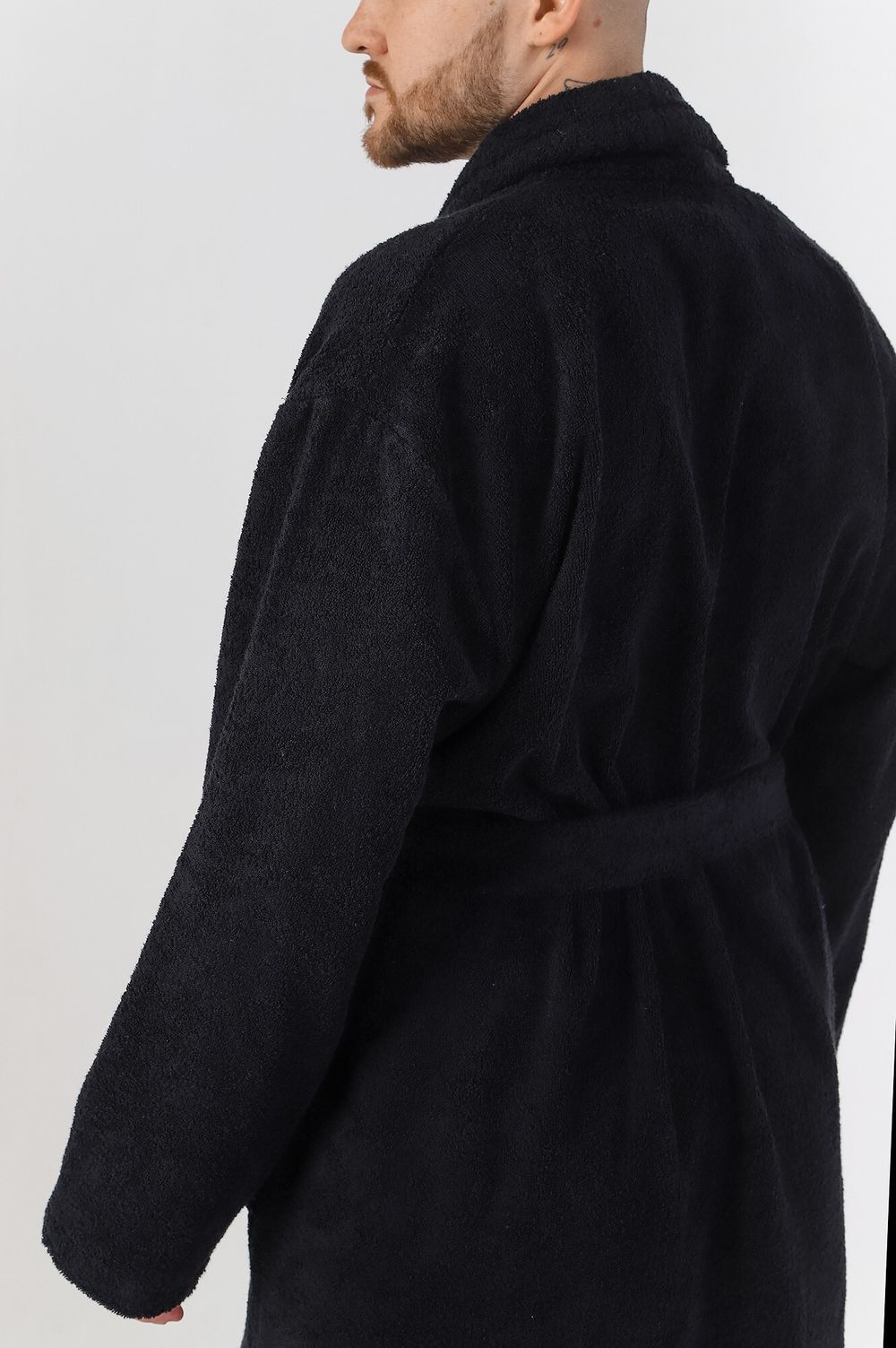 Халат мужской Комфорт-4 Виотекс ЧЁРНЫЙ