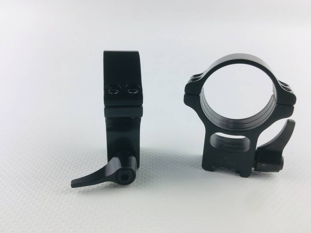Кольца Rusan быстросъемные Prism 11мм на 30мм H19 рычажные  (011-11-30-19-R)