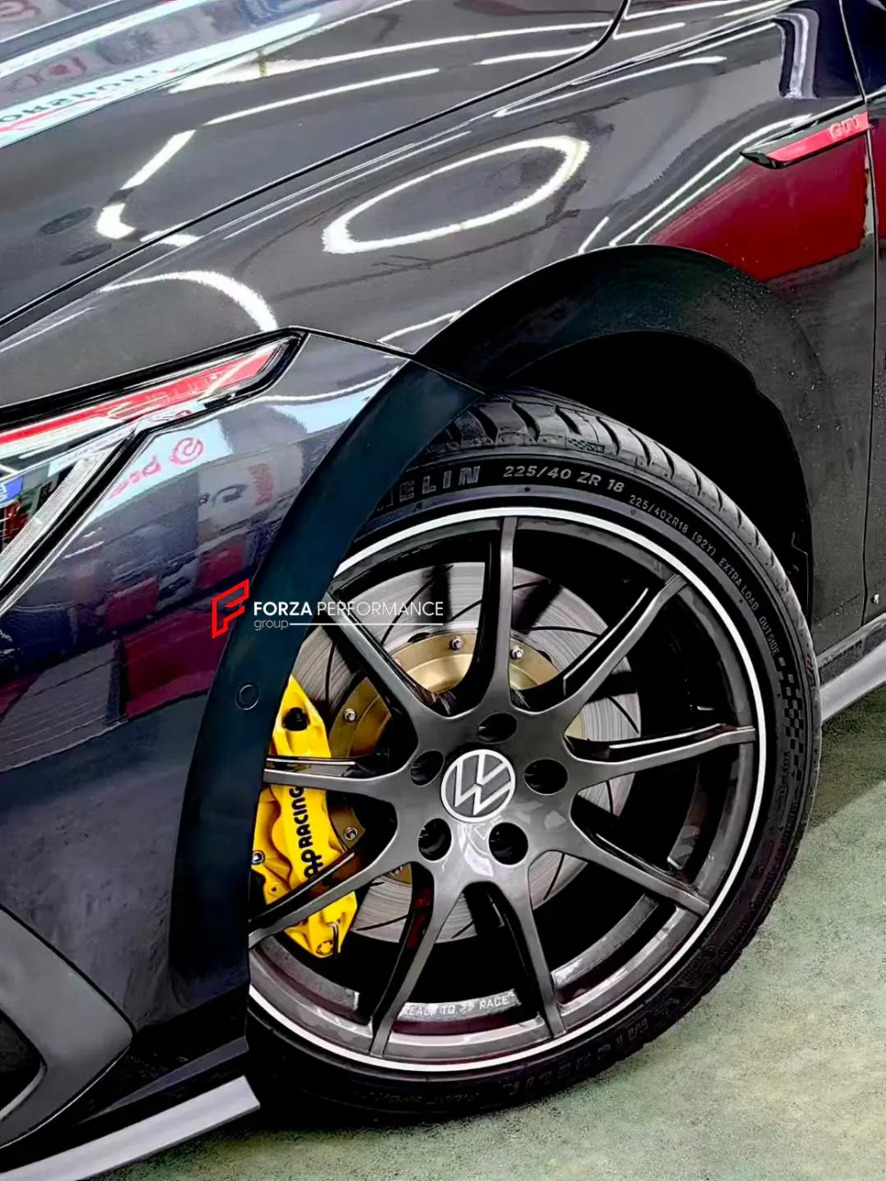 КАРБОН КЕРАМИЧЕСКИЕ ТОРМОЗНЫЕ ДИСКИ ДЛЯ VOLKSWAGEN GOLF GTI MK8 CD1 2020+ Фольксваген Гольф