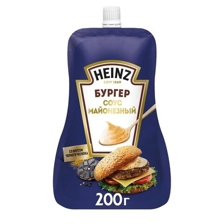 Соус майонезный Бургер, Heinz/200г