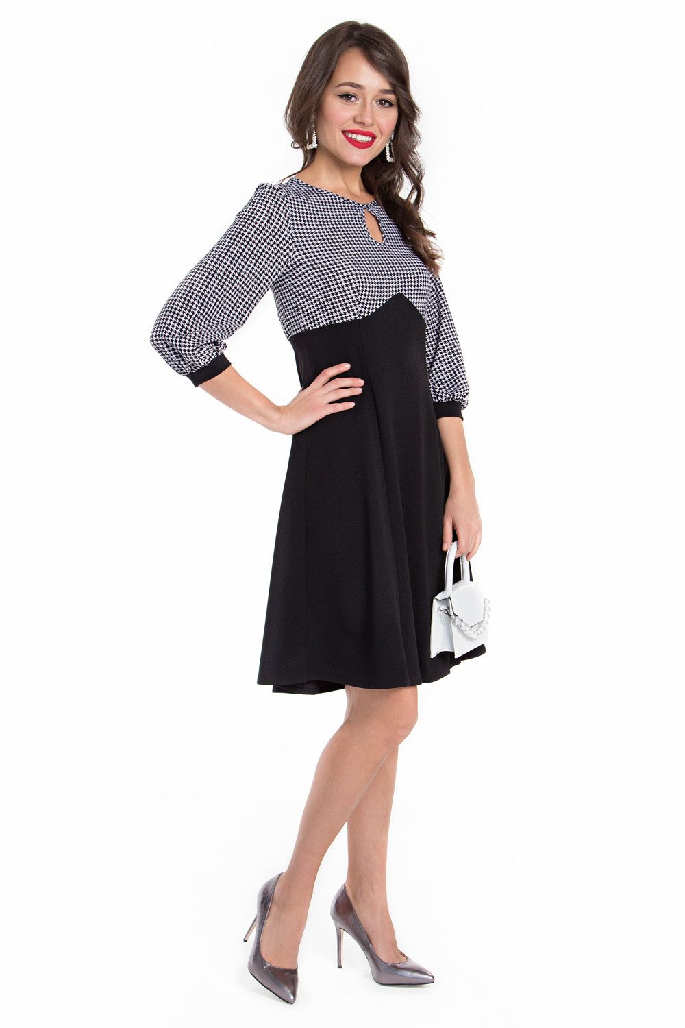 Платье "Нэнси" (гусиная лапка) П1970 LT Collection (Акция)