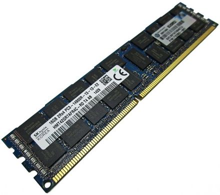 Модуль памяти для сервера DDR3 16Gb Hynix HMT42GR7AFR4C-RD 16GB 2Rx4 PC3-14900R DDR3 1866MHz ECC REG x4 1,5V Dual Rank