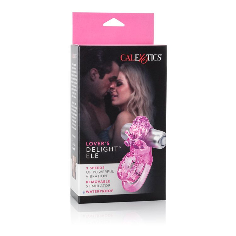 Эрекционное колечко-слоник Lover (Цвет: фиолетовый)