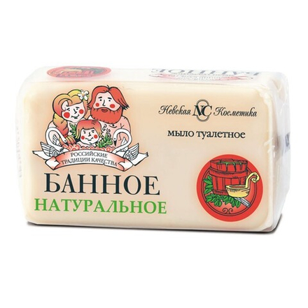 Невская косметика  Мыло Банное 140гр. 12*48 / 480 / 4800