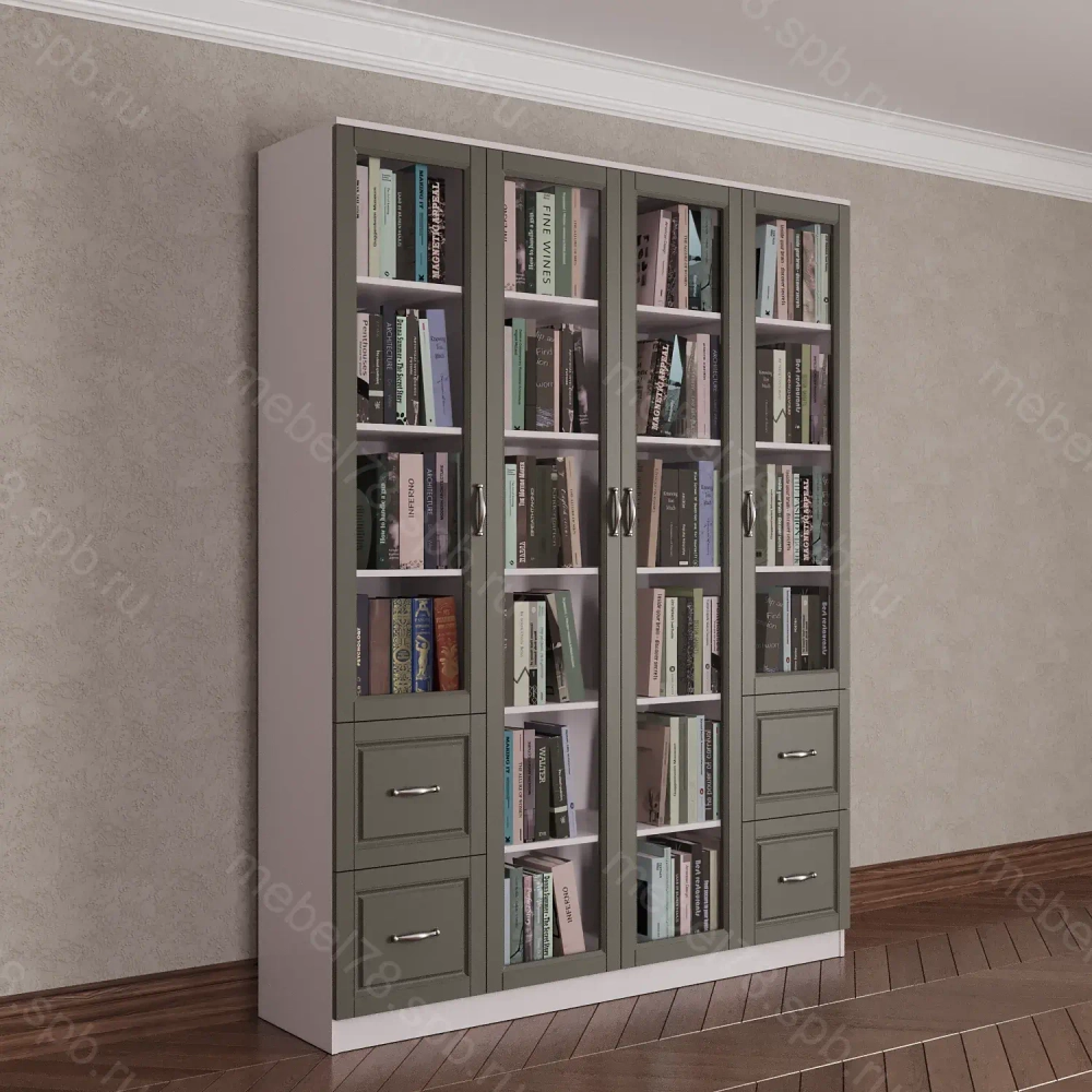 Шкаф книжный 4/14