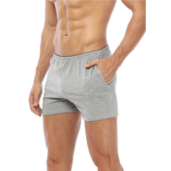 Мужские трусы боксеры с карманами серые ORLVS OR130-3