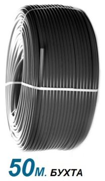 Труба Stout 25х3,5 мм. из сшитого полиэтилена PEX-a серая бухта 50 м. (SPX-0001-002535)