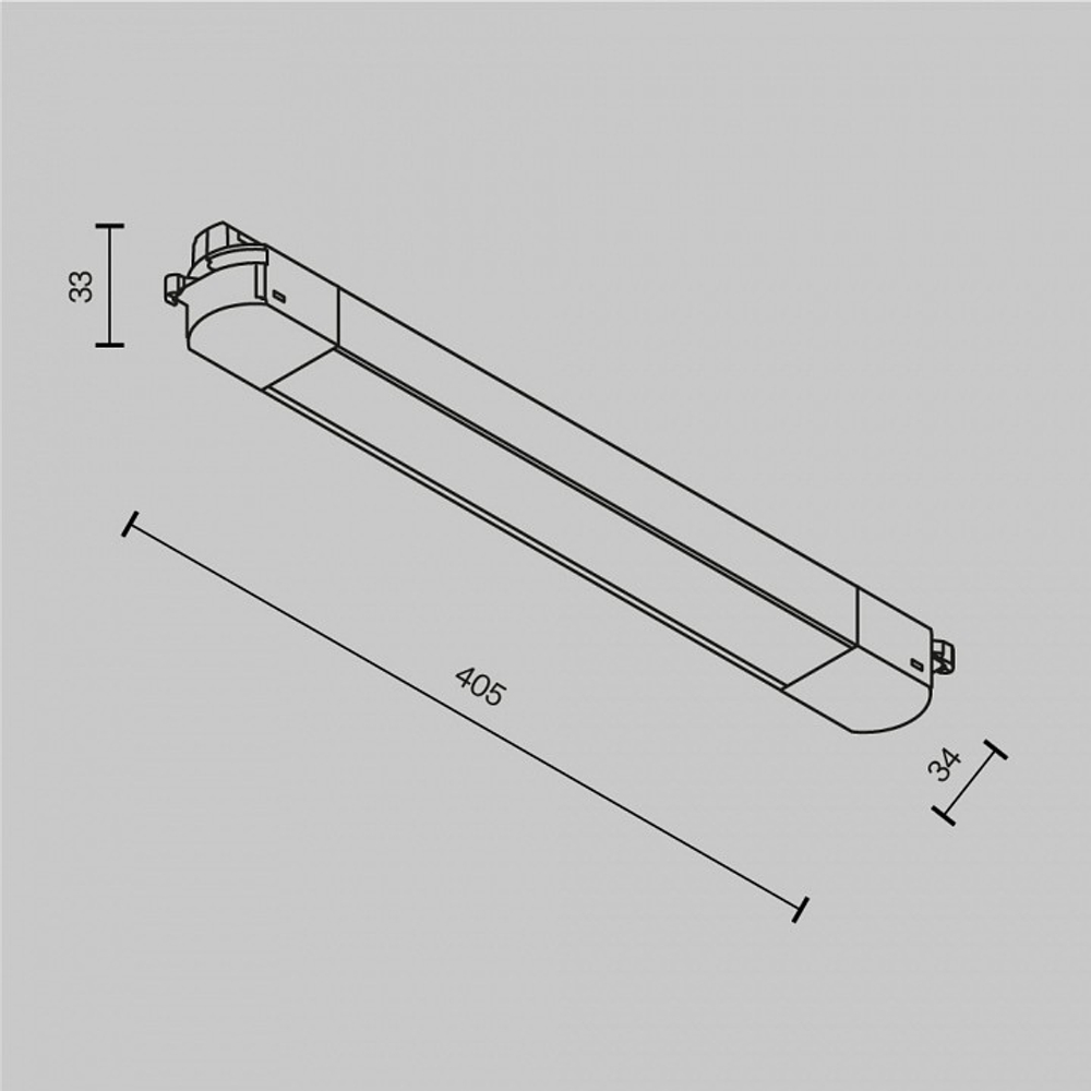 Накладной светильник Maytoni Technical Basis TR000-1-12W3K-W_1