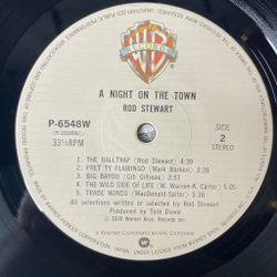 Винтажная виниловая пластинка LP Rod Stewart A Night On The Town (Japan 1981) (Obi) Fool For You