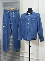 Джинсовый костюм Brunello Cucinelli