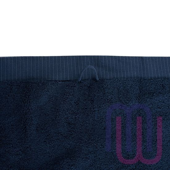 Полотенце банное темно-синего цвета