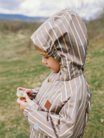 Куртка утеплённая Mjölk Cocoa Stripes, утеплитель 120гр/м2, уценка