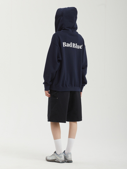 Женская Толстовка Bear Ear Zipup Crop Babyblue