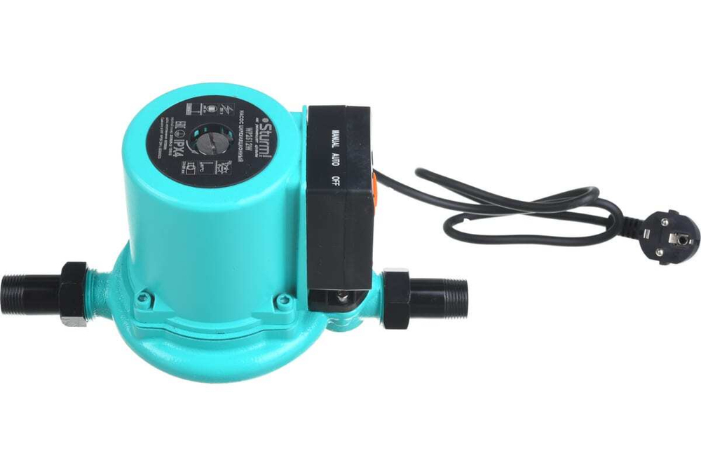 НАСОС ЦИРКУЛЯЦИОННЫЙ ПОВЫСИТЕЛЬНЫЙ STURM! 260ВТ 55Л/МИН НАПОР 12М WP2512W