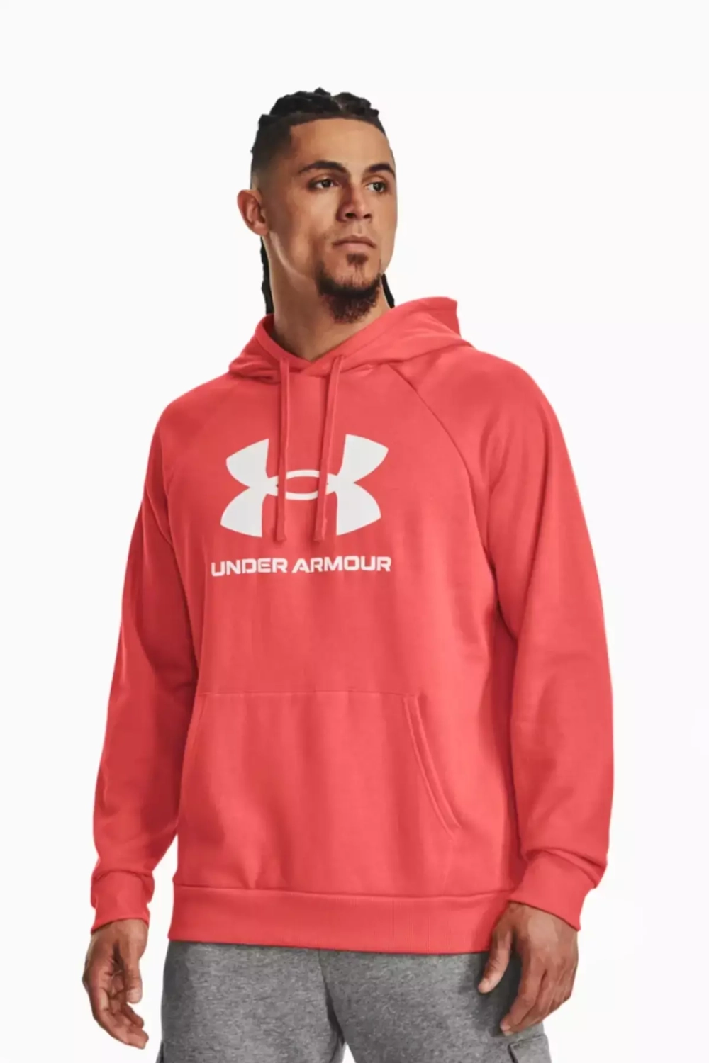 Кофта Under Armour Rival Fleece Logo - оранжевый