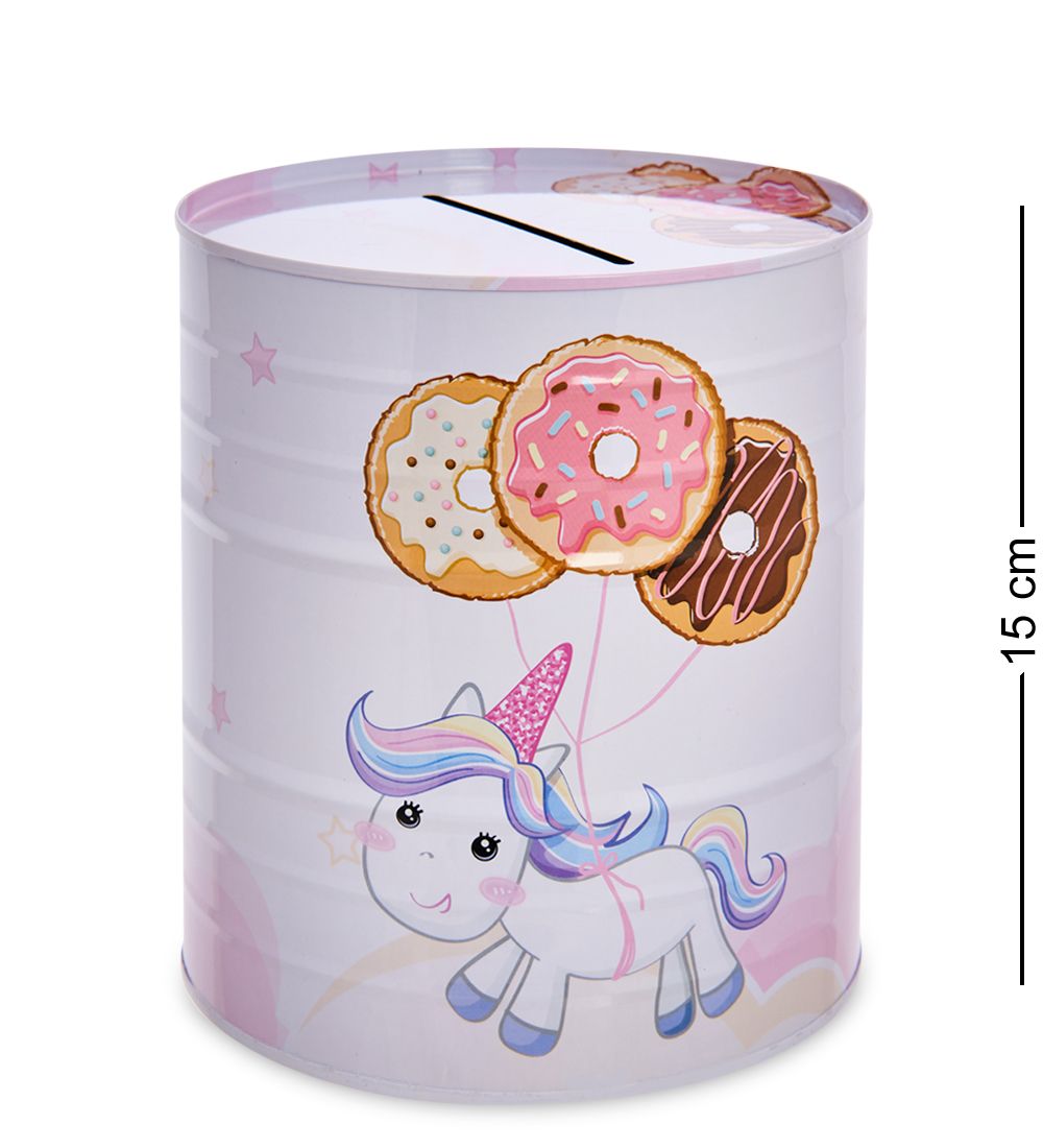 BX-211/1 Металлическая копилка «Единорог»