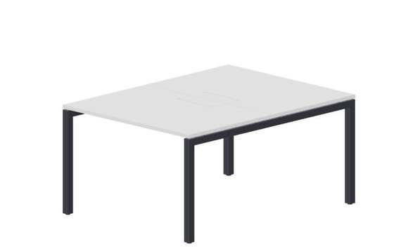 Составной стол Polo на 2 рабочих места 1180х1566х750мм (меламиновые аутлеты)