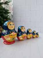 Матрёшка "Традиция" 5м 15см пузатая