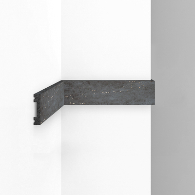 Плинтус Decomaster D162 D162-1632G ДМ Молдинг гладкий