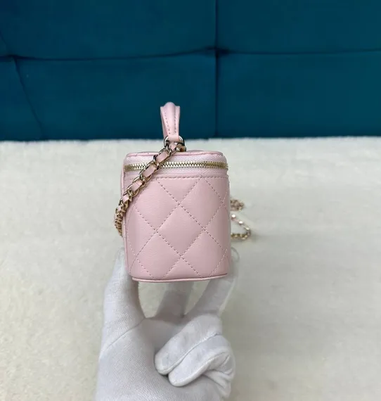 Сумка Chanel Vanity mini , розовый