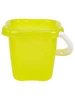 Ведро №6 0,8л. прозрачное с блестками Арт. И-3868