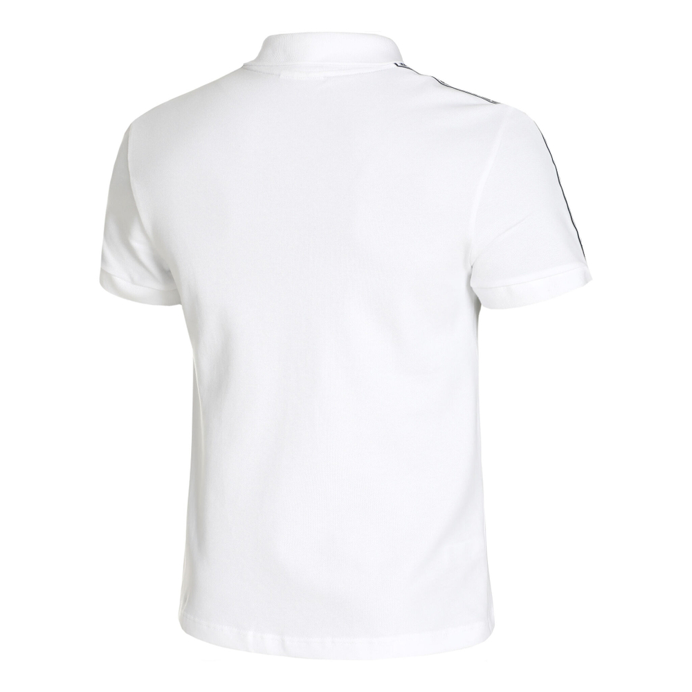 Мужское теннисное поло Lacoste Core Graphics Polo Men - White